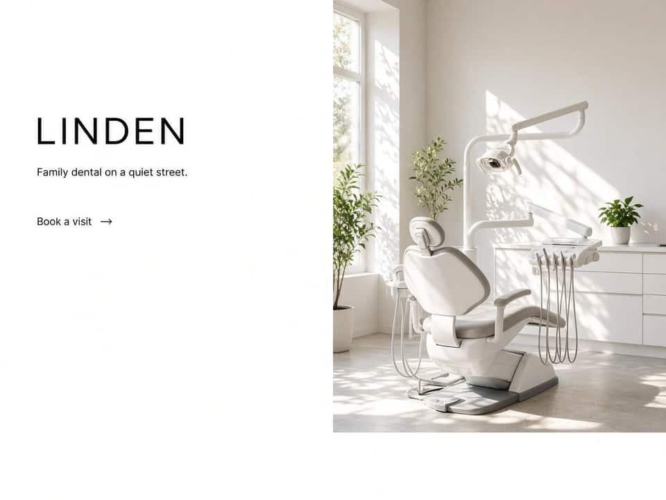 Linden dental website