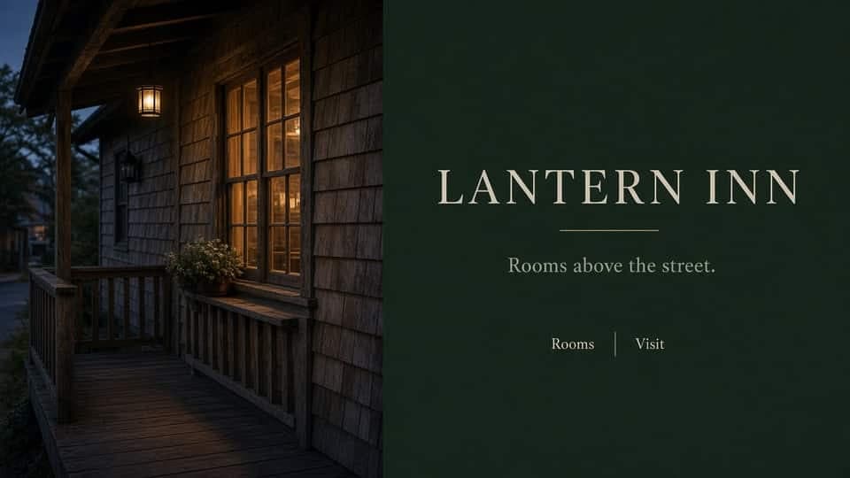 Lantern Inn website